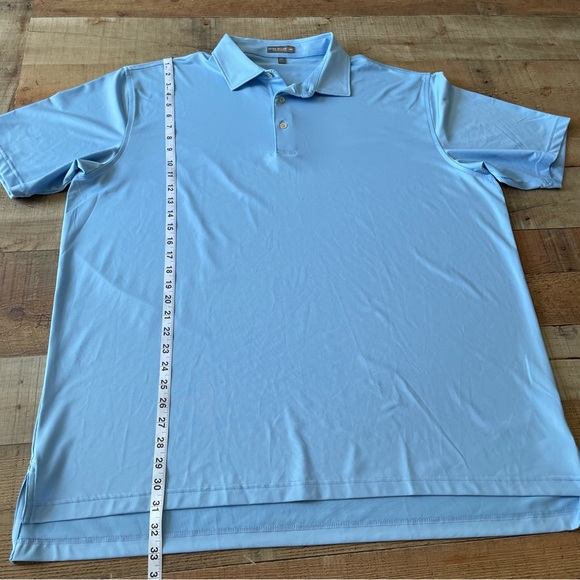 Peter Millar Summer Comfort Golf Polo Bundle Blue White XXL - Picture 4 of 12